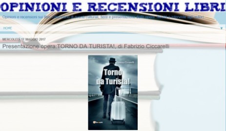 Recensione Torno da turista di Fabrizio Ciccarelli