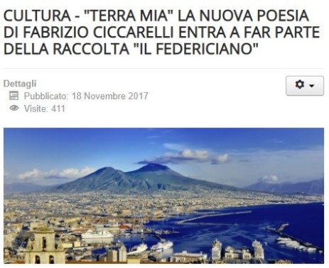 Fabrizio Ciccarelli "Terra mia"